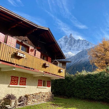 Chalet Baraka Vue Montblanc Chamonix Exteriör bild