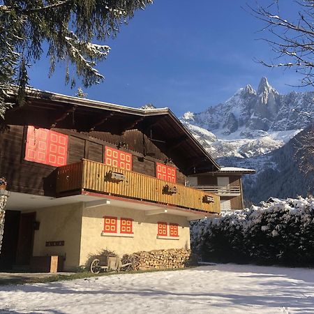 Chalet Baraka Vue Montblanc Chamonix Exteriör bild