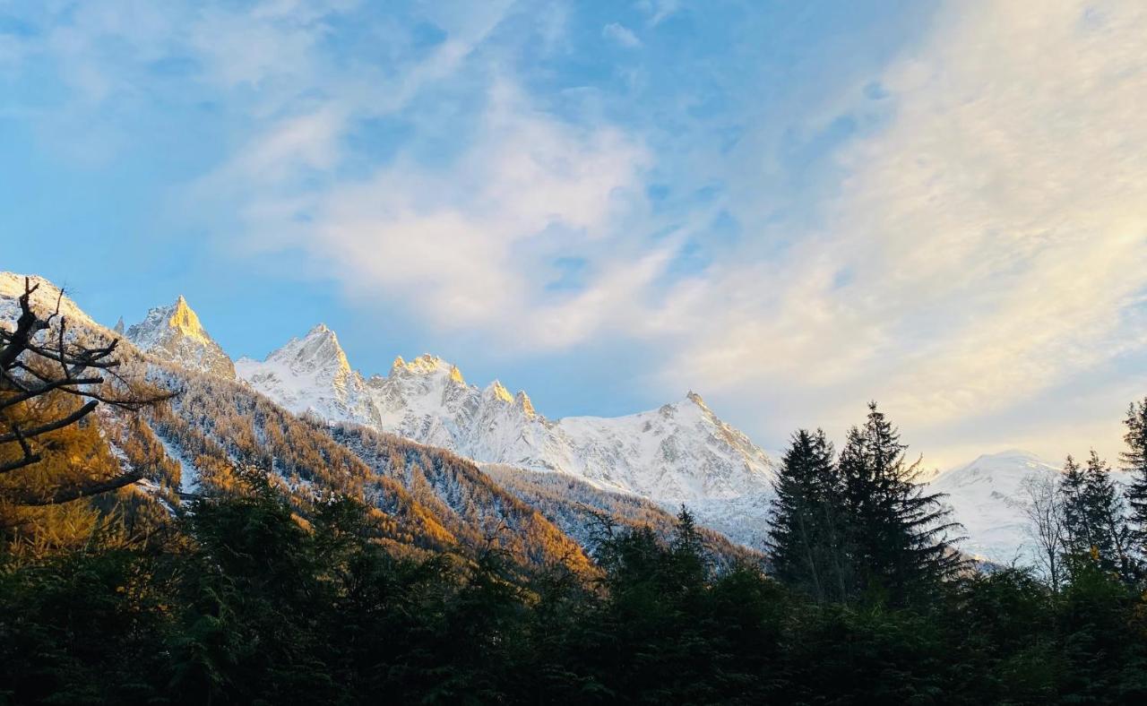Chalet Baraka Vue Montblanc Chamonix Exteriör bild