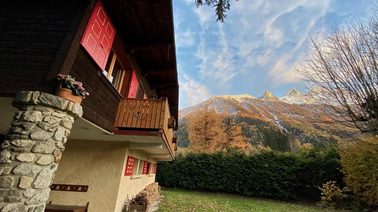 Chalet Baraka Vue Montblanc Chamonix Exteriör bild